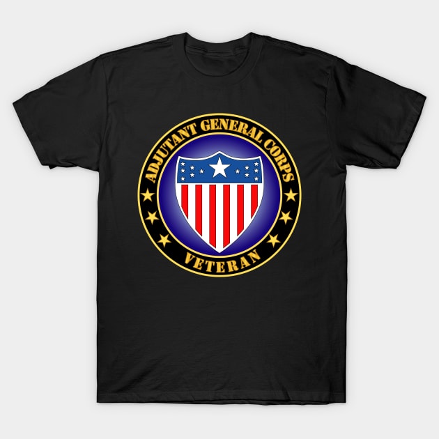 Adjutant General Corps Veteran T-Shirt by twix123844